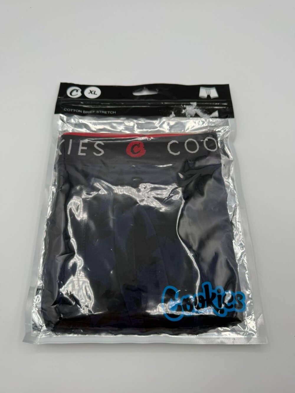 Cookies Men's Cotton Stretch Boxer Brief Underwear Size XL